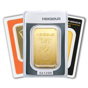 50 Gramm Goldbarren diverse Hersteller